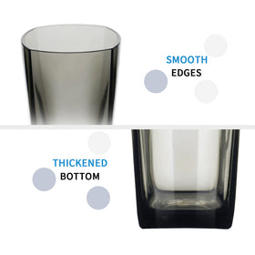 Top-spring BPA free six pack plastic tumblers for safe reuse