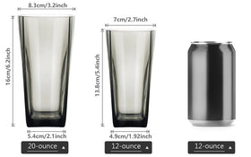 Top-spring slender tumbler with comfortable grip for easy handling