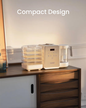 TOPTREES Pet Fresh Maker kitchen-ready kit shown in a home setting.