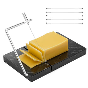 TOPULORS cheese slicer on marble board for clean, even slices