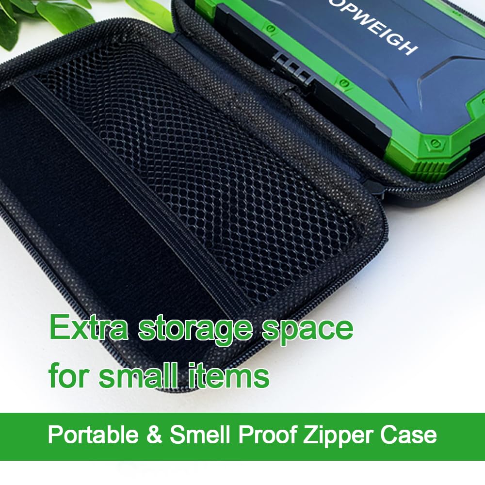 TOPWEIGH Pocket Scale dual power option supports USB or battery use