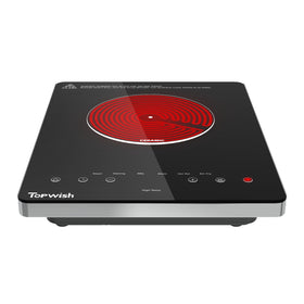 TOPWISH electric cooktop with a single burner for compact kitchens