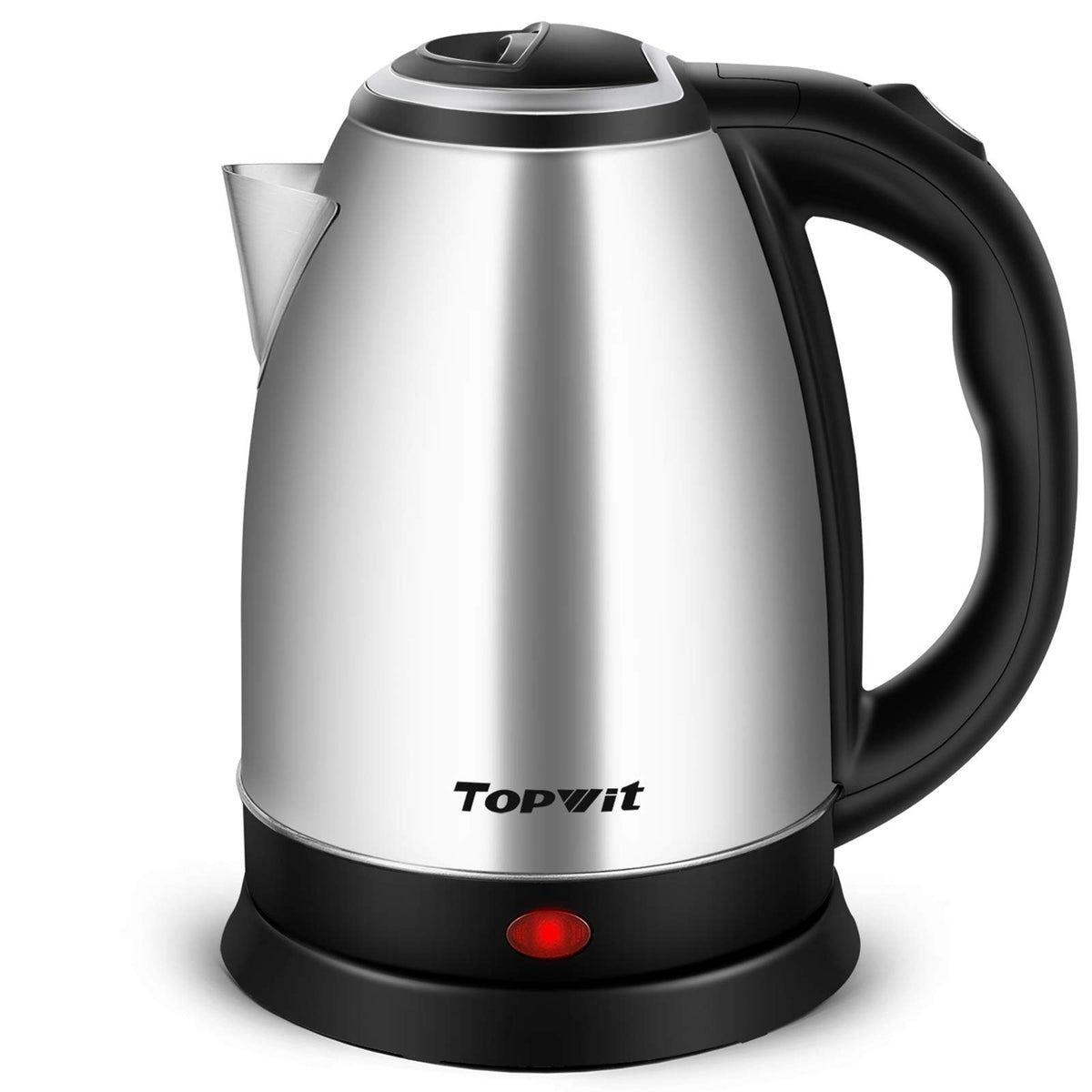 TopWit 2L kettle body in stainless steel for durable, safe water heating.
