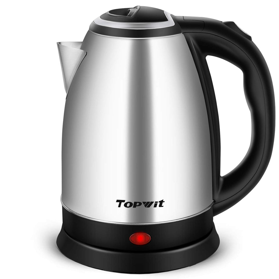TopWit 2L kettle body in stainless steel for durable, safe water heating.