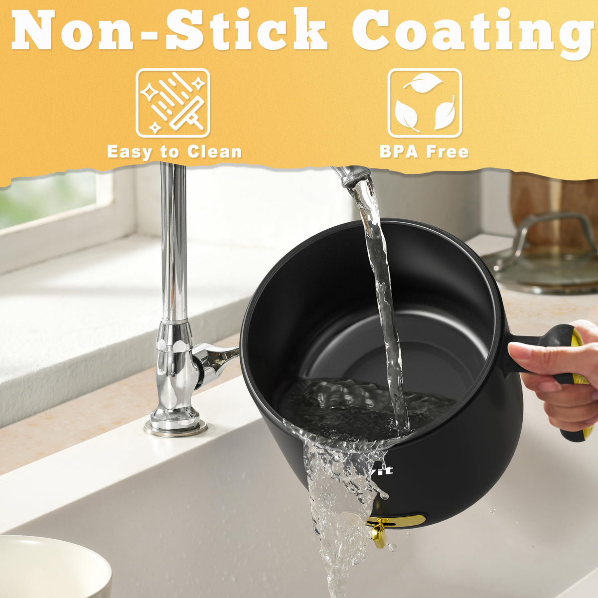 Versatile TopWit cooker handles noodles, eggs, and steaks