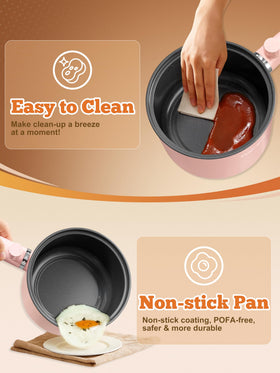 Topwit non-stick coating ensures easy release and simple cleanup
