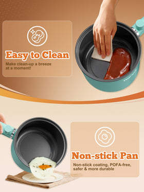 Topwit portable kitchen pot ideal for dorms, RVs, and camping.