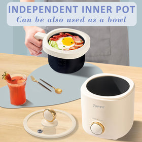 TopWit removable inner pot doubles as a serving bowl for easy meals.
