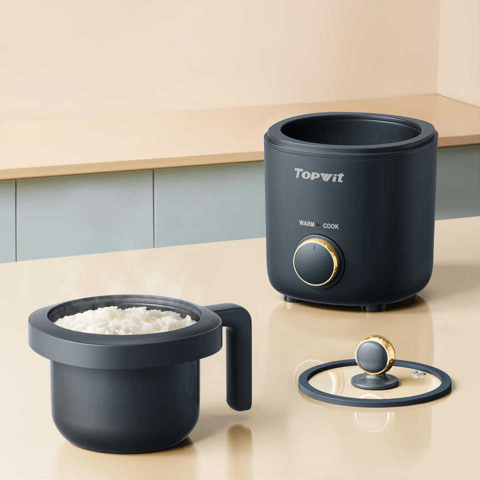 TopWit rice cooker with independent inner pot for easy serving and cleaning