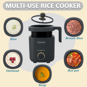 TopWit one-touch control simplifies cooking with warm mode