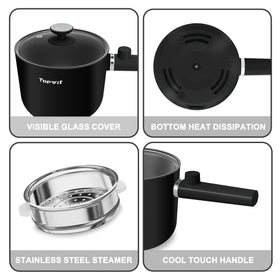 TopWit safety features protect against overheating and boil-dry risks
