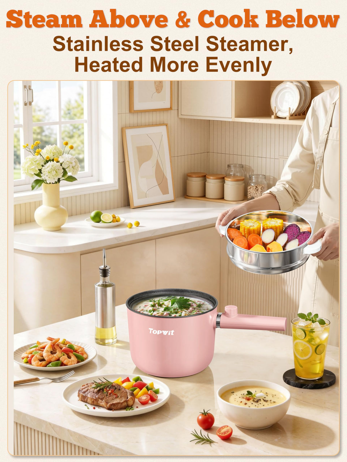 Topwit safety features including overheat and dry-boil protection