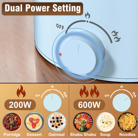 TopWit tempered glass lid for clear view during cooking.