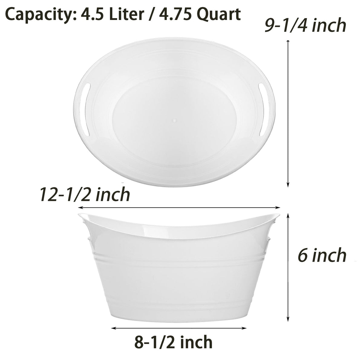 TOPZEA beverage tub ice chiller ideal for outdoor entertaining.