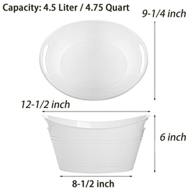 TOPZEA beverage tub ice chiller ideal for outdoor entertaining.
