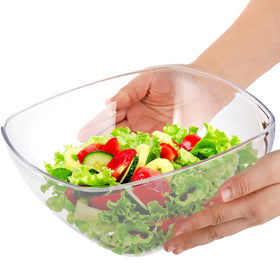 TOPZEA durable acrylic mixing bowls are BPA-free and great for dough prep.