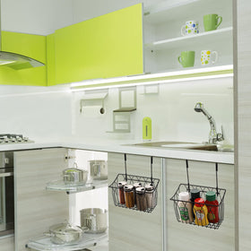 TOPZEA grid storage baskets under sink for a clutter-free space