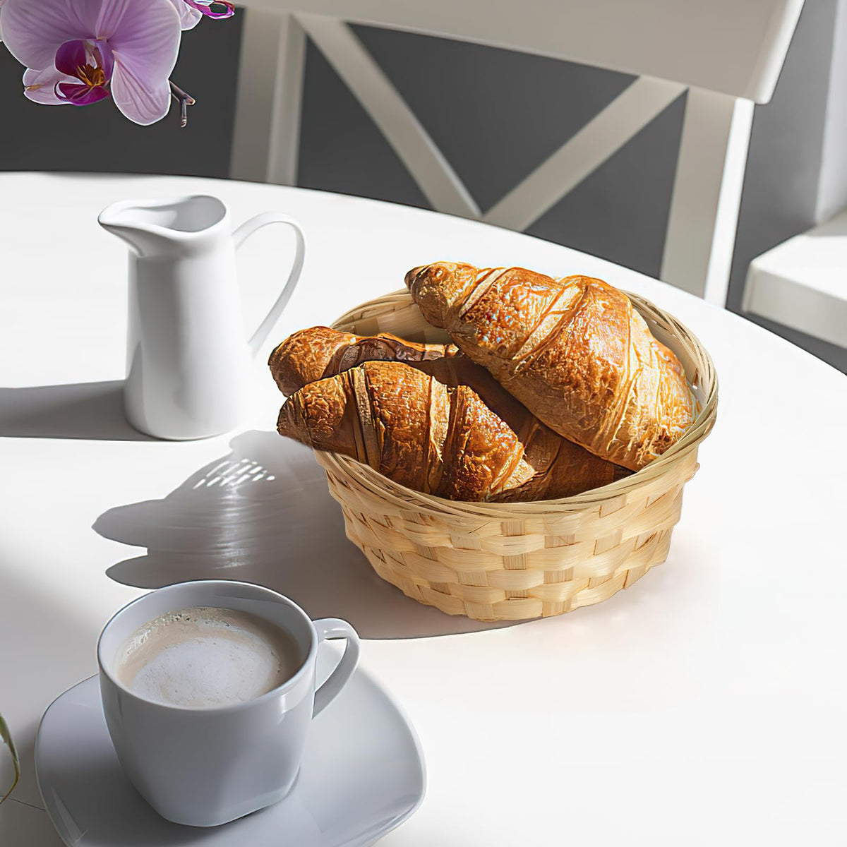 TOPZEA kitchen counter basket, stackable for easy storage