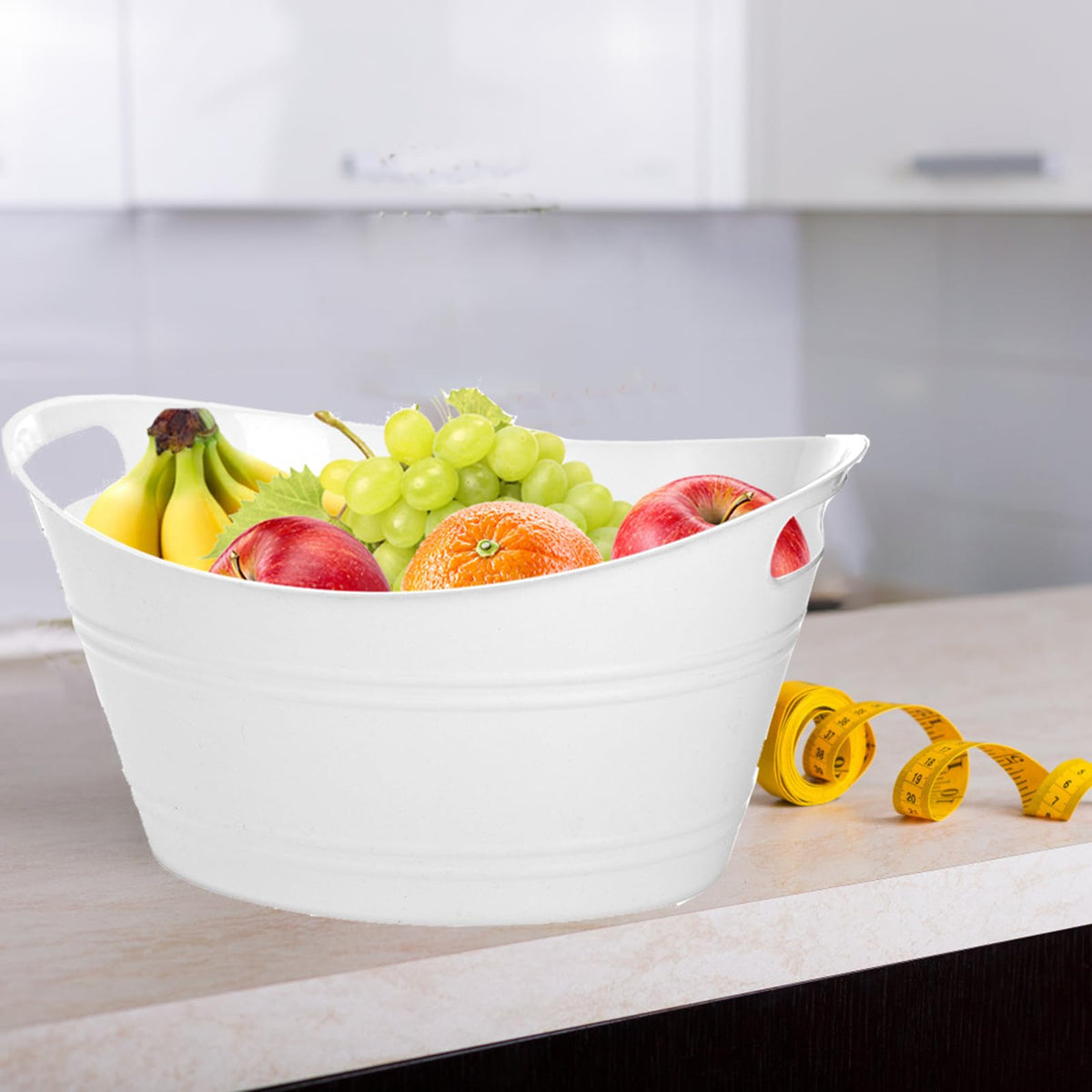 TOPZEA multiuse storage tub suitable for snacks or favors at gatherings.