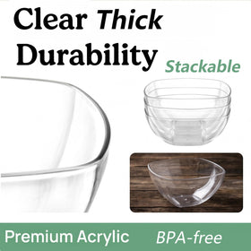 TOPZEA snack bowls hold chips or popcorn for gatherings.