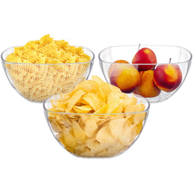 TOPZEA stackable bowls save space on buffets and party tables.