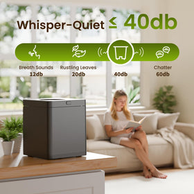 Topzee odorless auto-clean system demonstrating odor control and easy maintenance