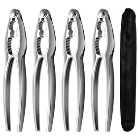 TORINALITAL crab leg cracker set 4-pack for fast, mess-free shell cracking at home.