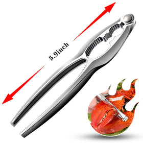 TORINALITAL dishwasher-safe cracker simplifies cleanup after seafood cracking.