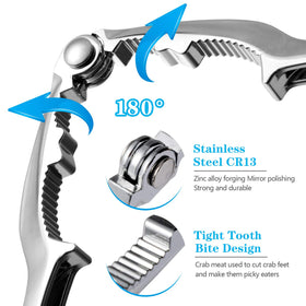 TORINALITAL seafood cracker with ergonomic design suits shells and nuts.