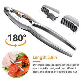 Torinalital shell knife detail showing ergonomic grip.
