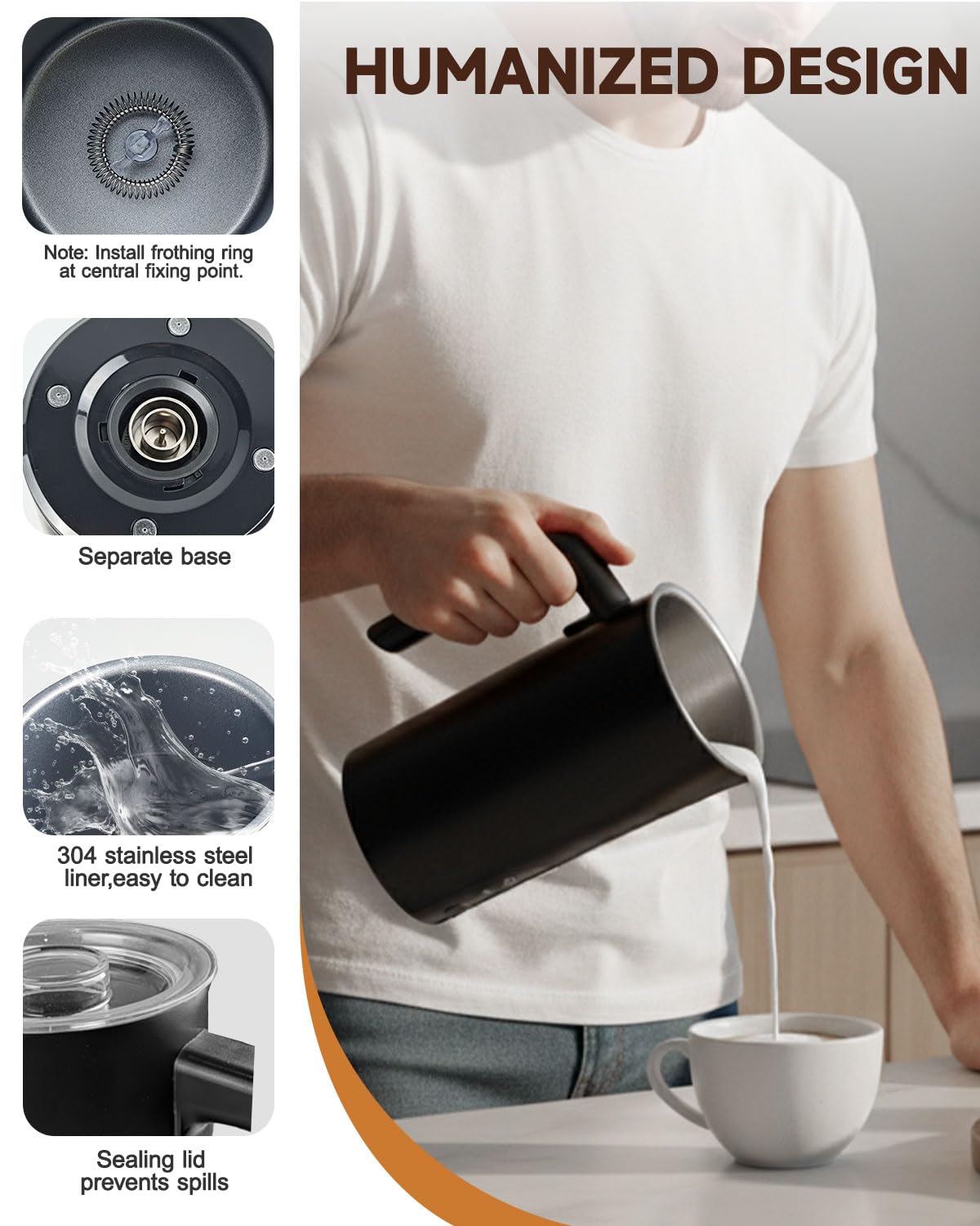 Torlaist 65 seconds foam for rapid, creamy lattes