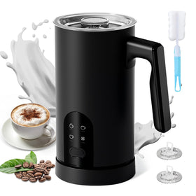 Torlaist milk frother setup shows easy one touch operation