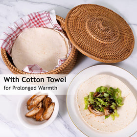 Tortillada ready-for-dinner-service on a kitchen counter.