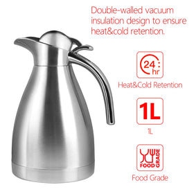 TOSAMZOO 18/10 stainless steel construction resists rust and odors over time.