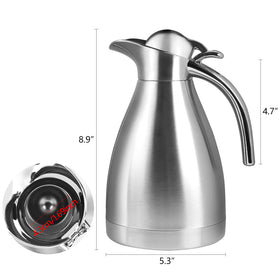 TOSAMZOO press-button top showing spill-proof efficiency for on-the-go use.