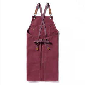 Tosewever multi-pocket apron ideal for cooking, serving, and crafts