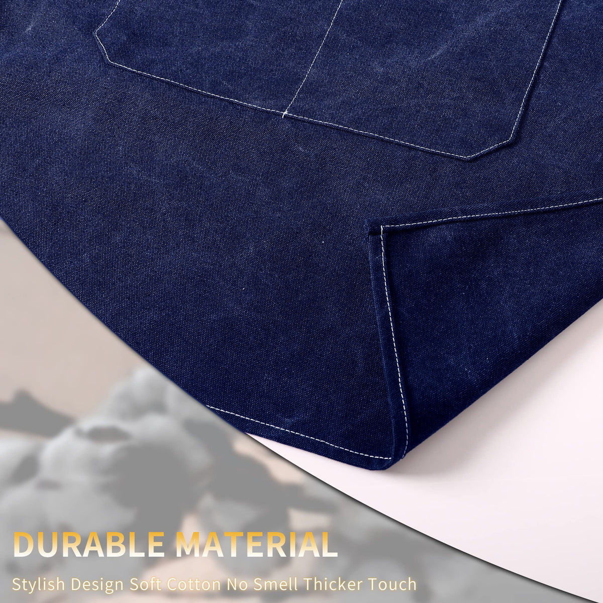 Multi-purpose apron for cafe, workshop, studio tasks.