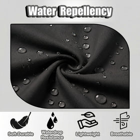 TOSHE kitchen apron provides wide coverage for cooking and cleanup.