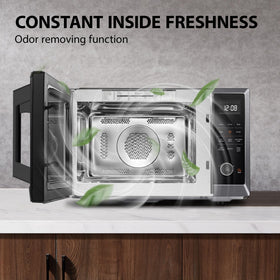 Compact footprint with large capacity in a sleek finish