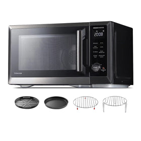 TOSHIBA compact external dimensions indicating countertop fit