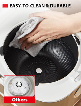 TOSHIBA keep warm function maintains texture and readiness for later meals