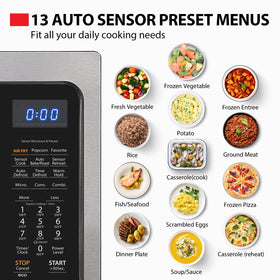 TOSHIBA ML-EC42P air fry function for healthier crispy results.
