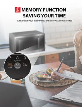 TOSHIBA ML-EM45P(BS) auto defrost simplifies thawing with reliable results.