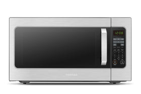 TOSHIBA ML-EM62P large-capacity microwave ideal for family meals.