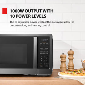 Toshiba ML4-EM12PA(BS) mute function reduces kitchen noise during cooking