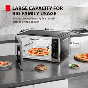 TOSHIBA ML4-EM22PAIT(SS) six auto menus for quick meals