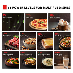 TOSHIBA MM-EM07PA mute mode quiets end-of-cooking beeps.