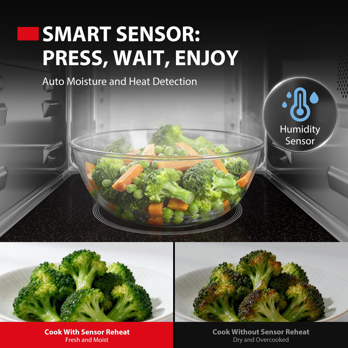 TOSHIBA mute function quietly ends cooking without beep.