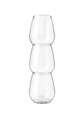TOSSWARE POP 18oz Vino XL recyclable material supports eco-friendly entertaining.