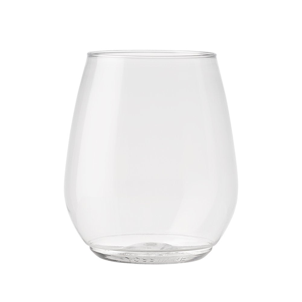 TOSSWARE POP 18oz Vino XL stackable design enables easy storage and reuse.